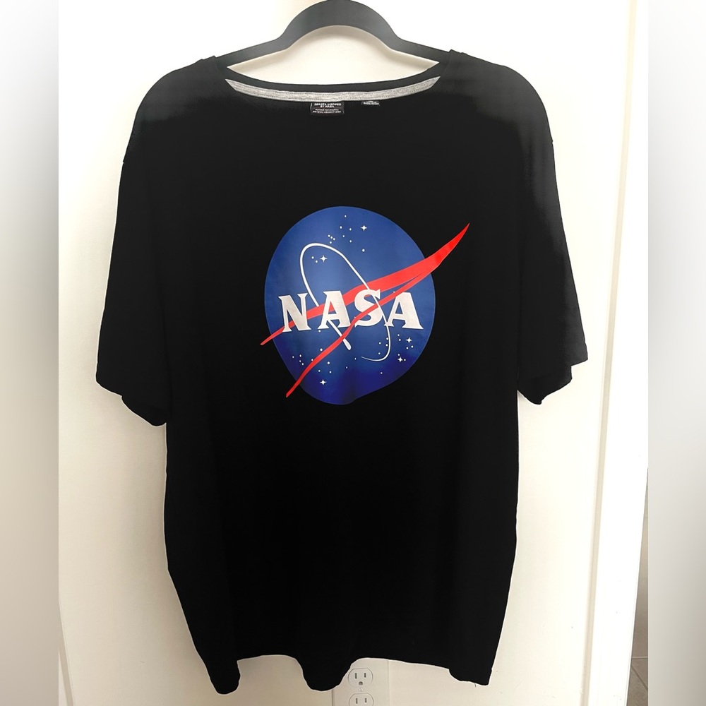 NASA Logo Black T-Shirt
